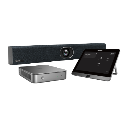 Yealink Microsoft Teams Certified room system equipment for MVC400- includes mini PC and video conference camera