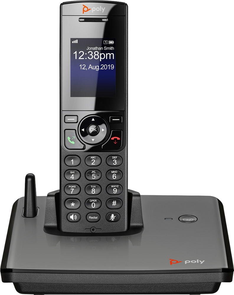 Poly Cordless IP Phone with DECT wireless technology